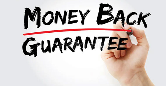 Money Back Guarantee - Neevilas-Homes