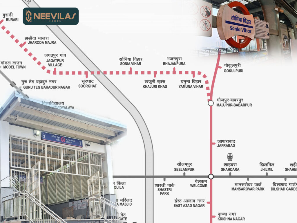 Sonia-vihar-metro-map