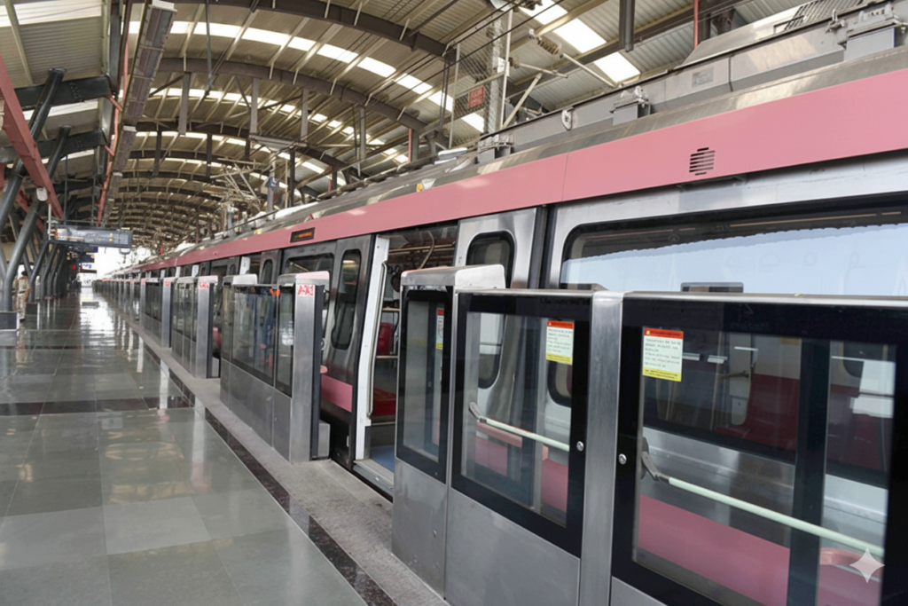 pink-line-metro-platform
