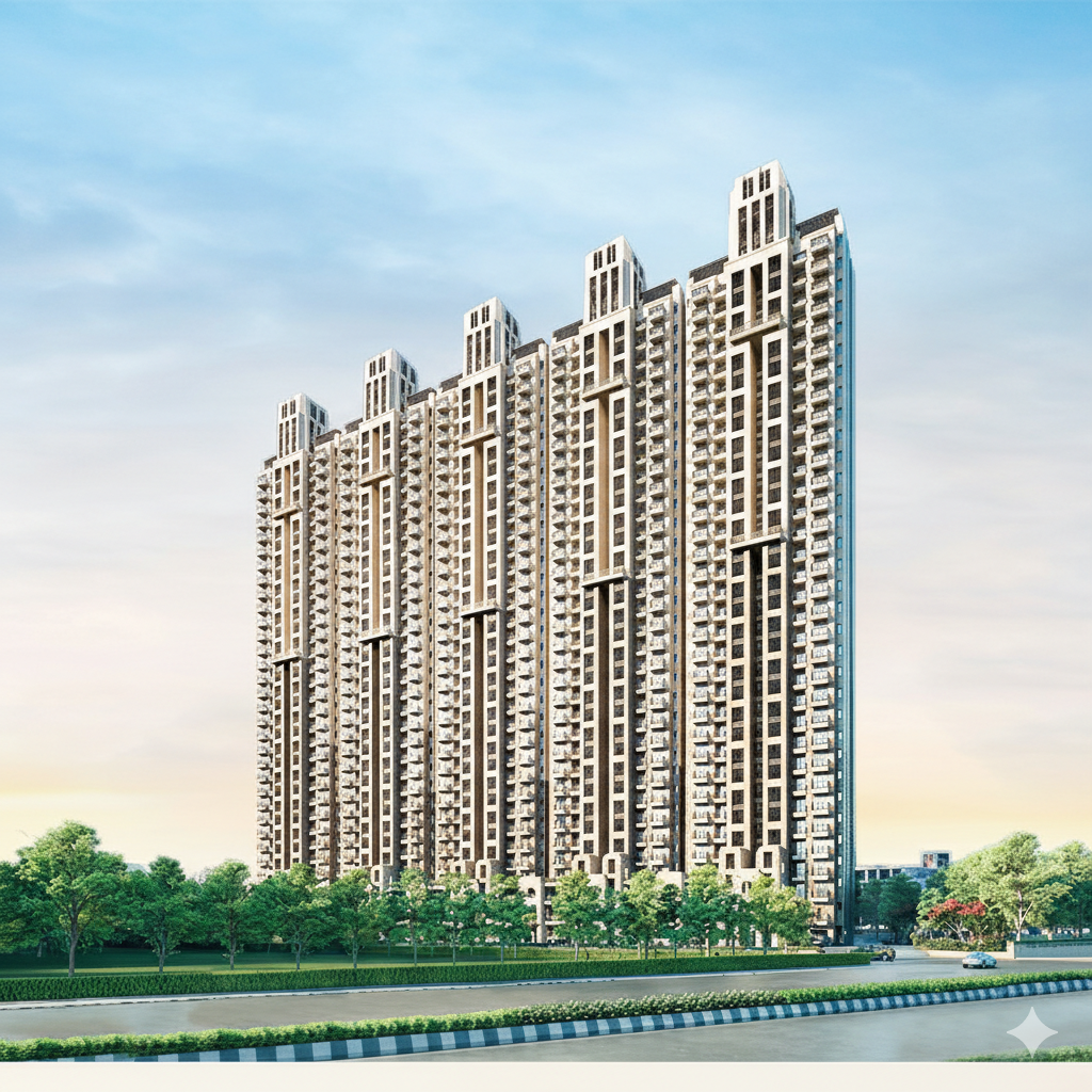 prateek-grand-begonia-apartment-road-view