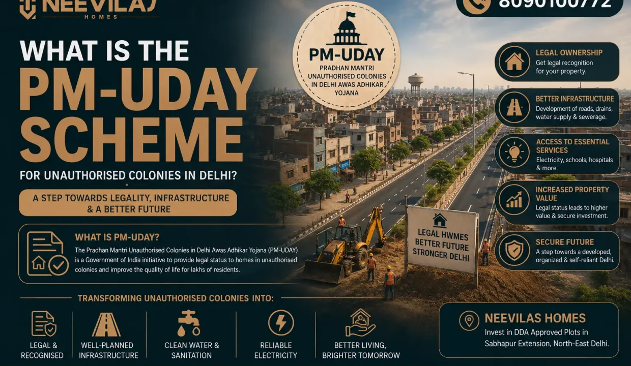 pm-uday-scheme-for-unauthorised-colonies-in-delhi